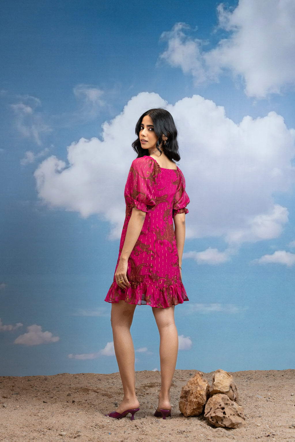 Berry Tide Fusion Dress