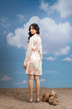 Blush Whisper Wrap Dress