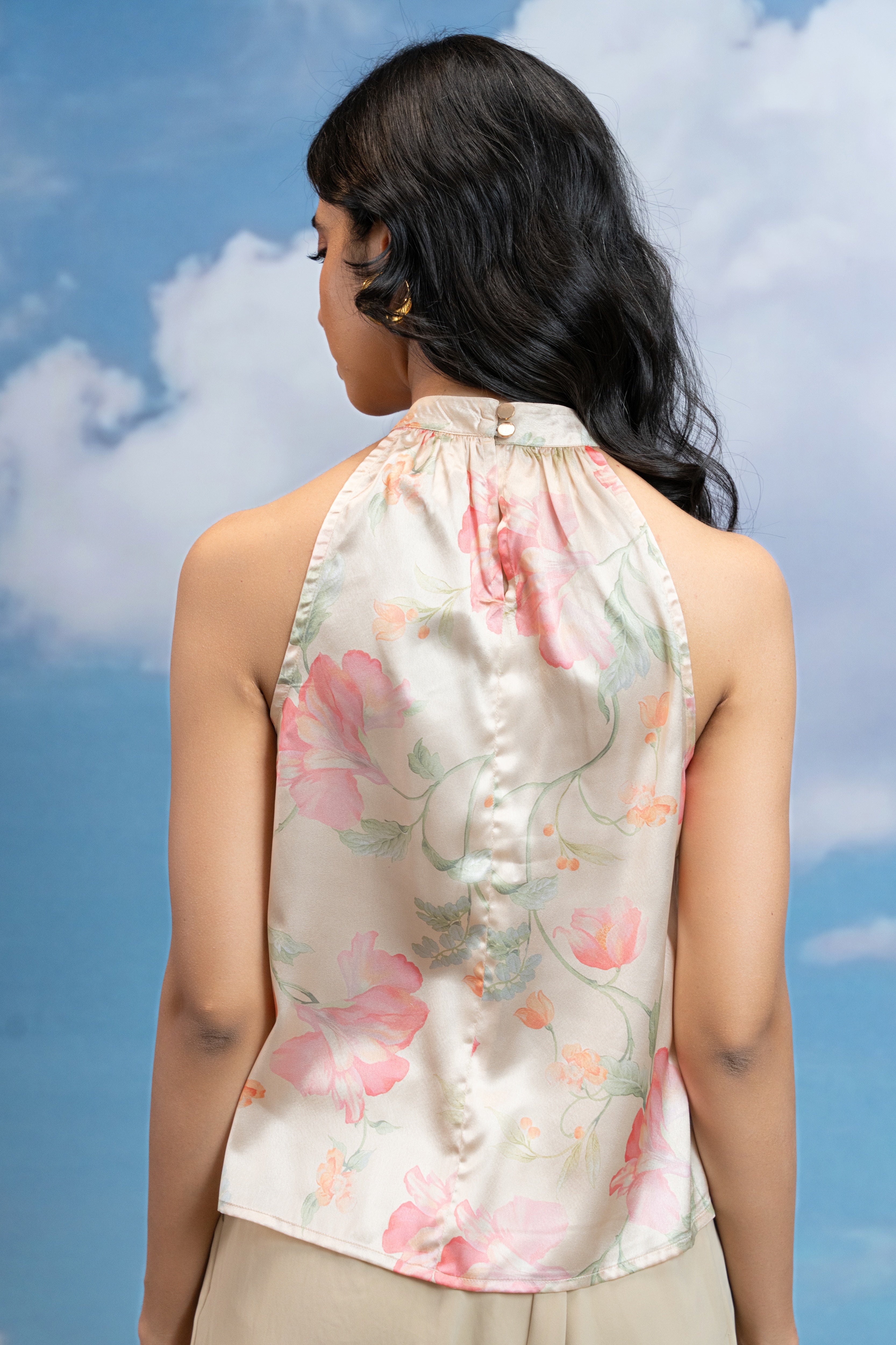 Blush Aura Halter Top