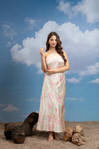 Blush Mirage Halter Coord Set