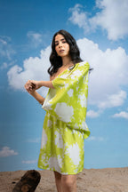 Lime Light One Shoulder Dress