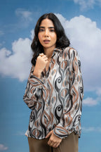 Ivory Whisper Sheer Shirt