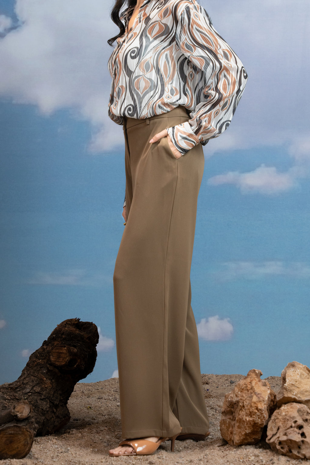 Mocha Muse Straight Pants