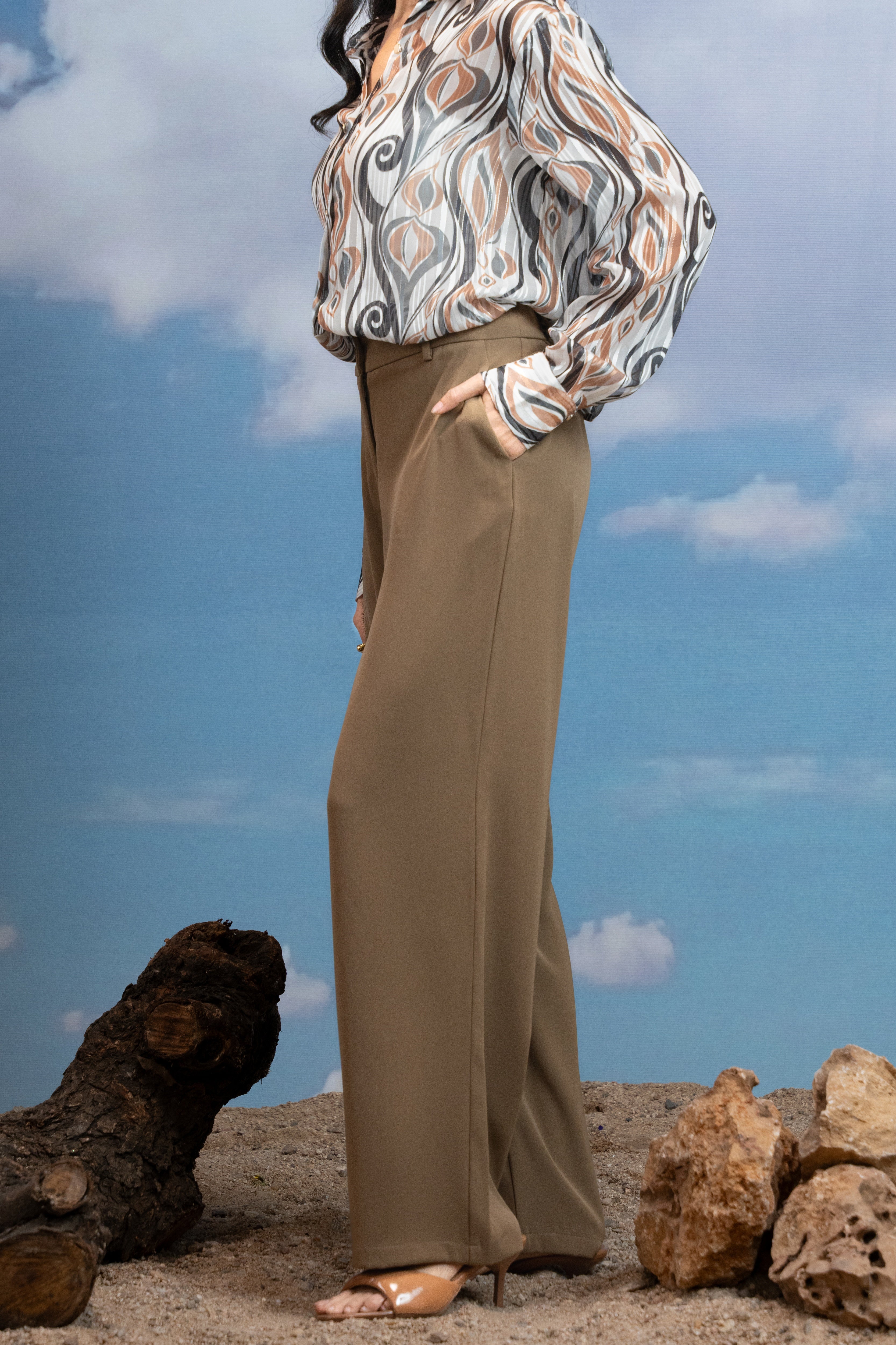 Mocha Muse Straight Pants