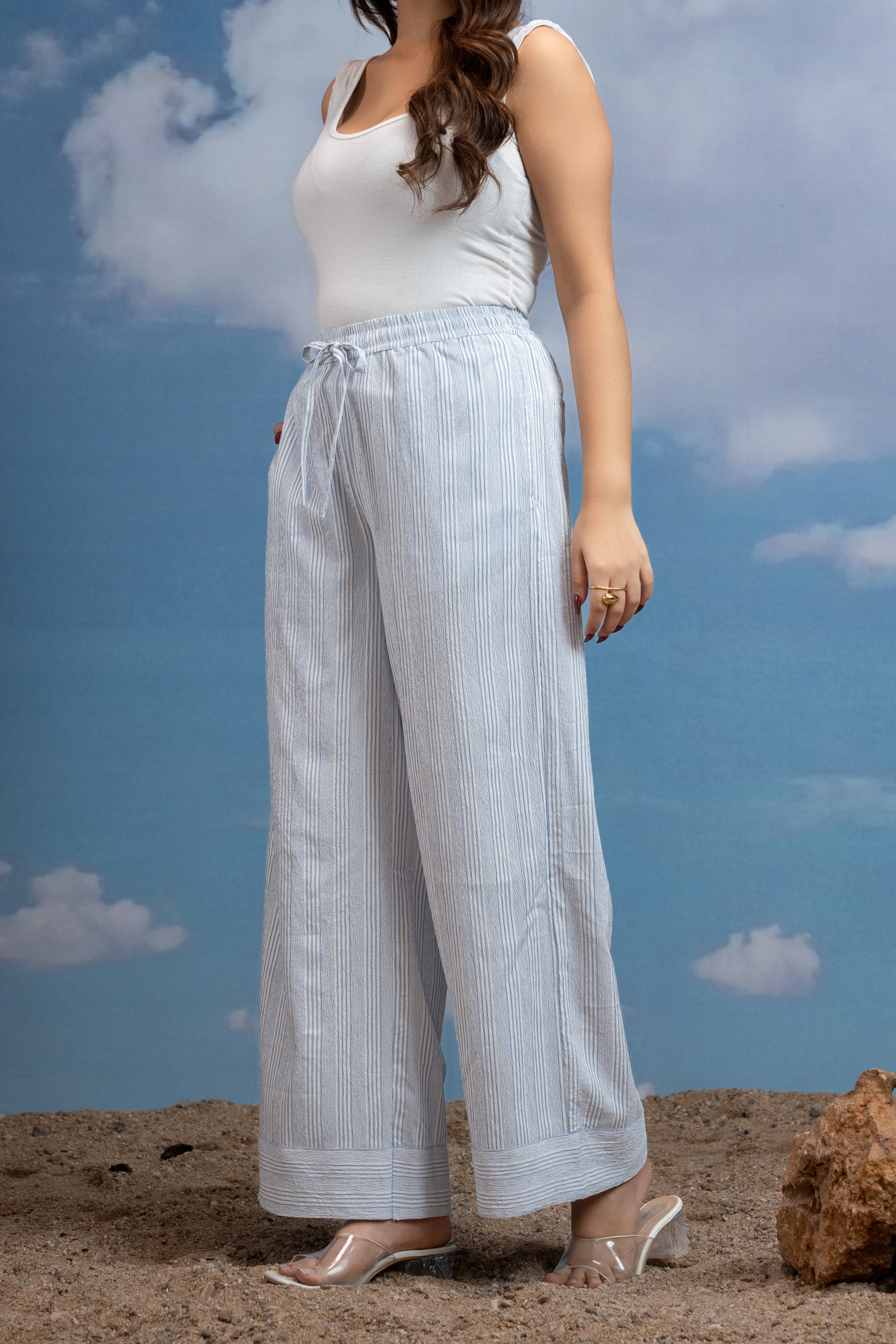 Skyline Drift Striped Pyjama