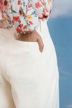 Vanilla Veil Straight Pants