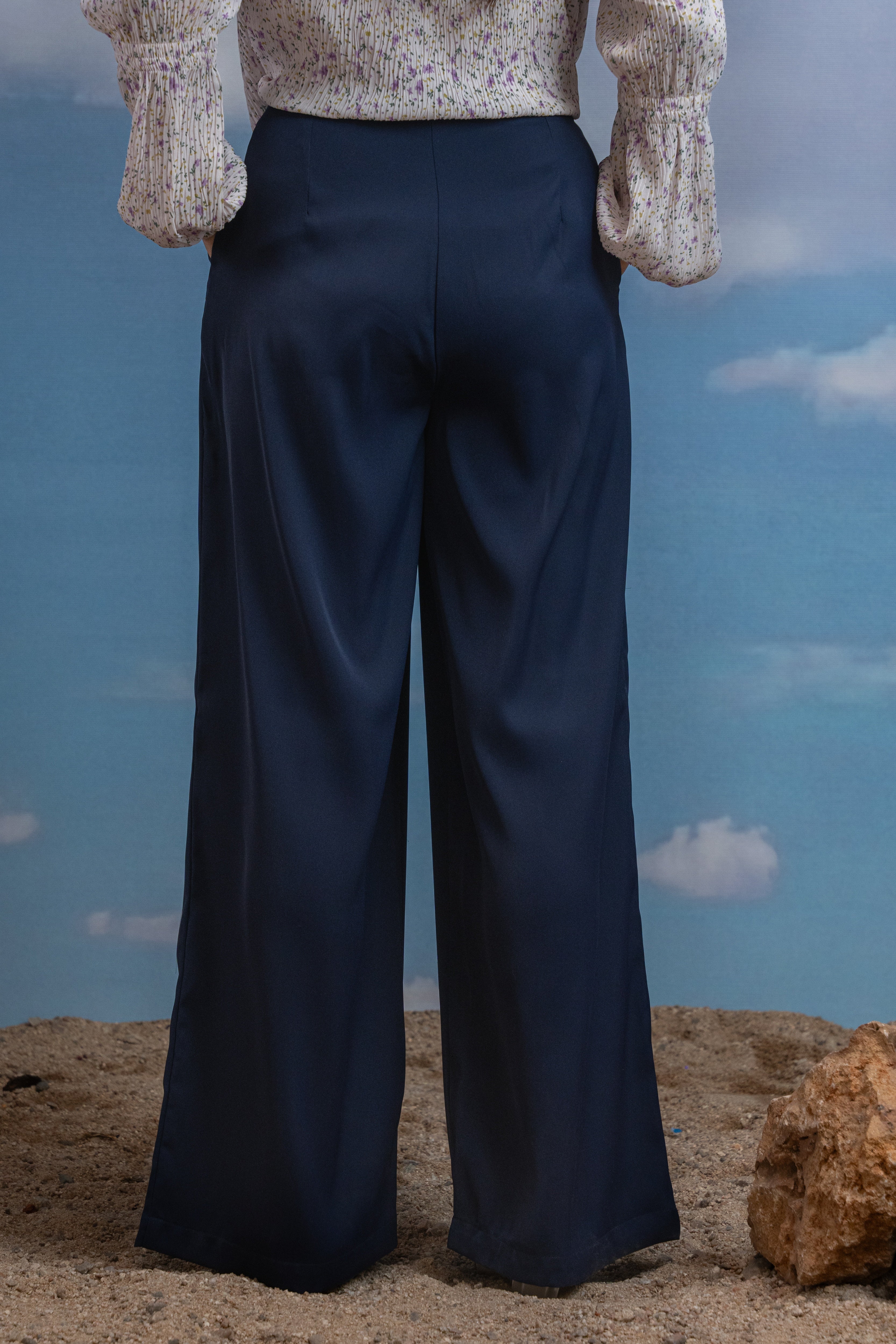 Midnight Aura Straight Pants