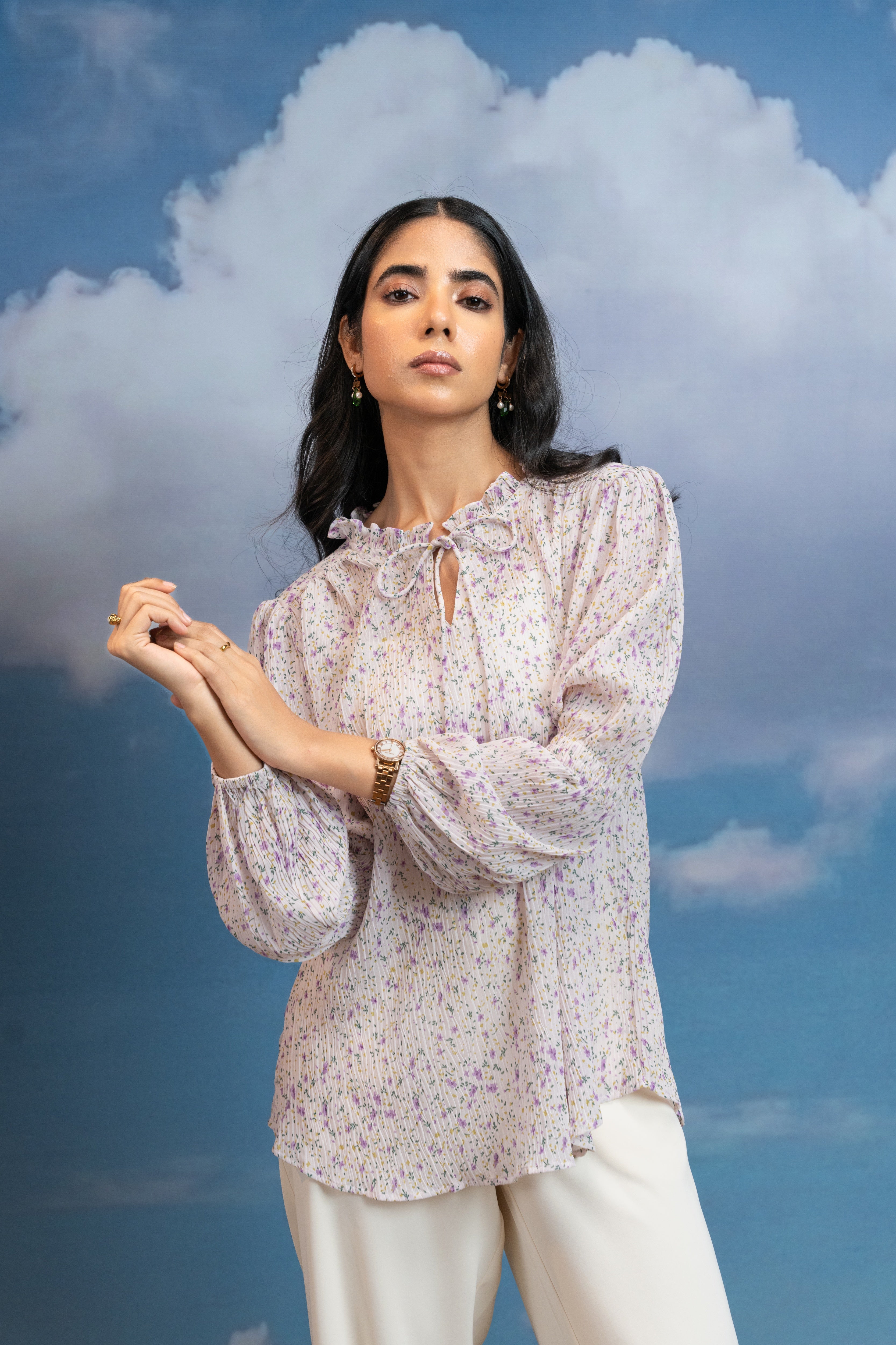 Ivory Garden Top
