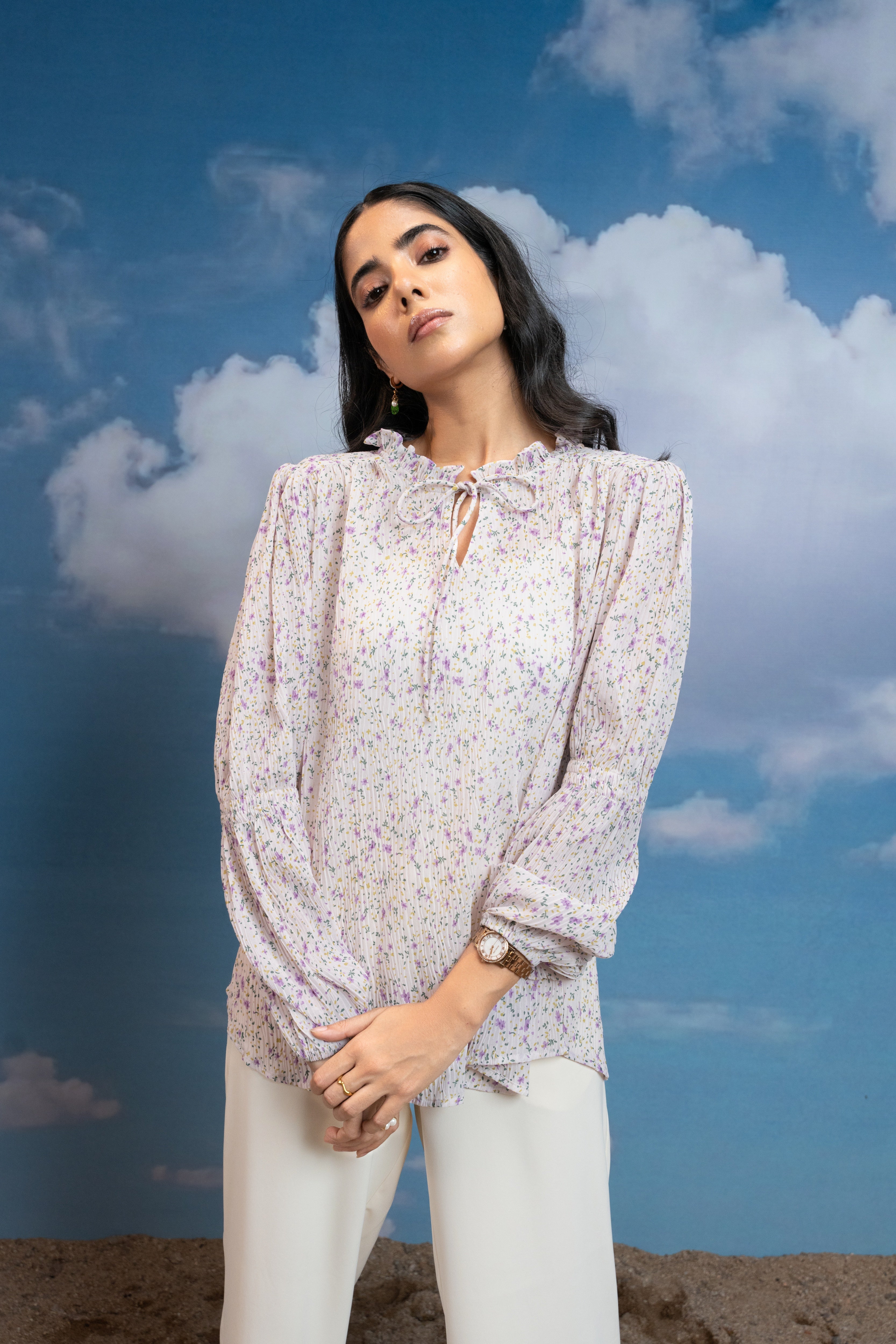 Ivory Garden Top