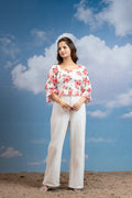 Ivory Charm Square Top