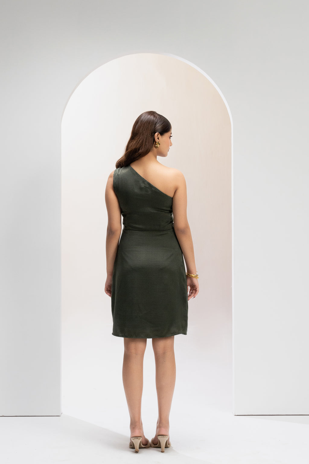 Olive Allure Mini Dress