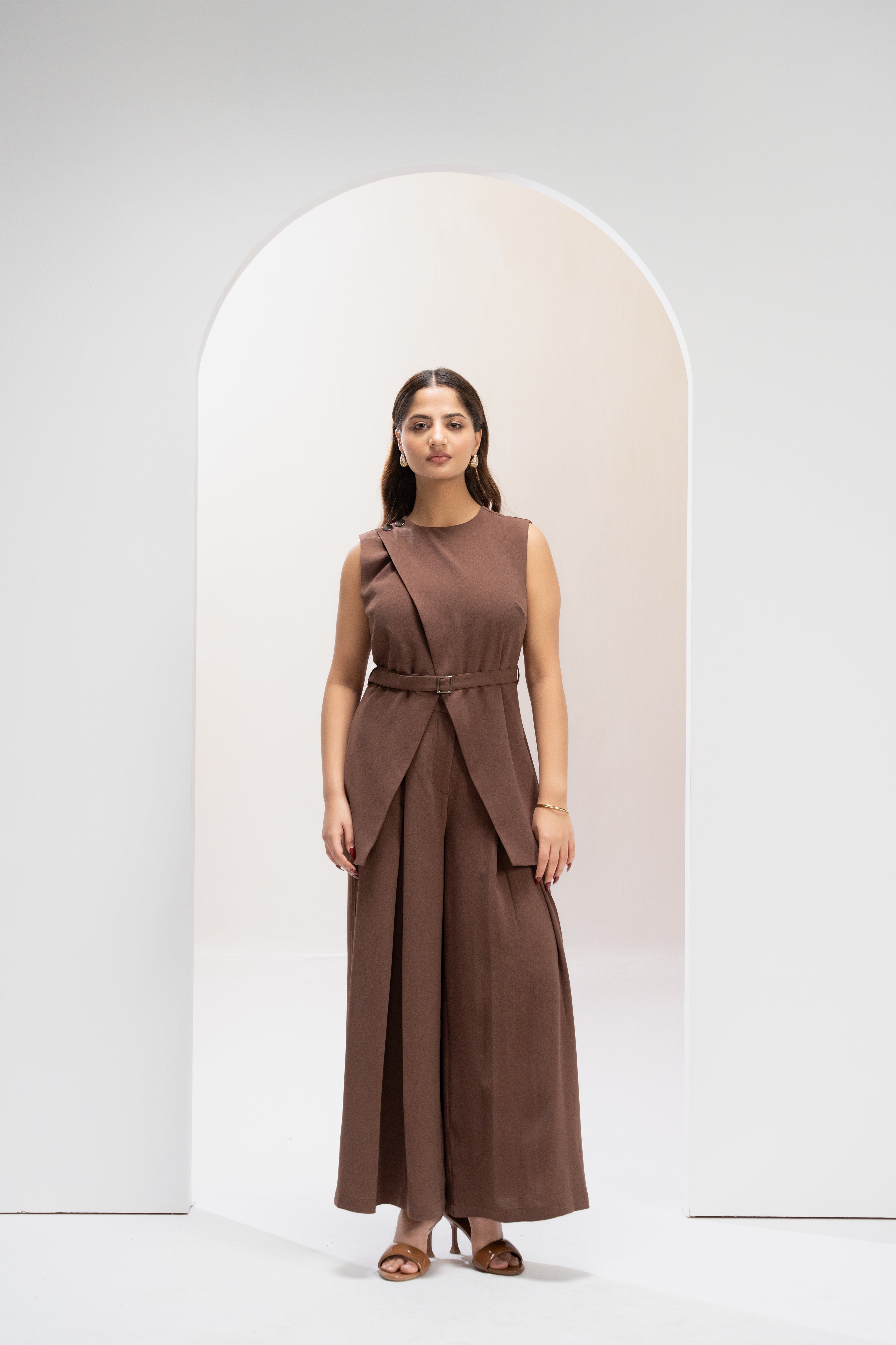 Cocoa Tailored Pant Co ord Set