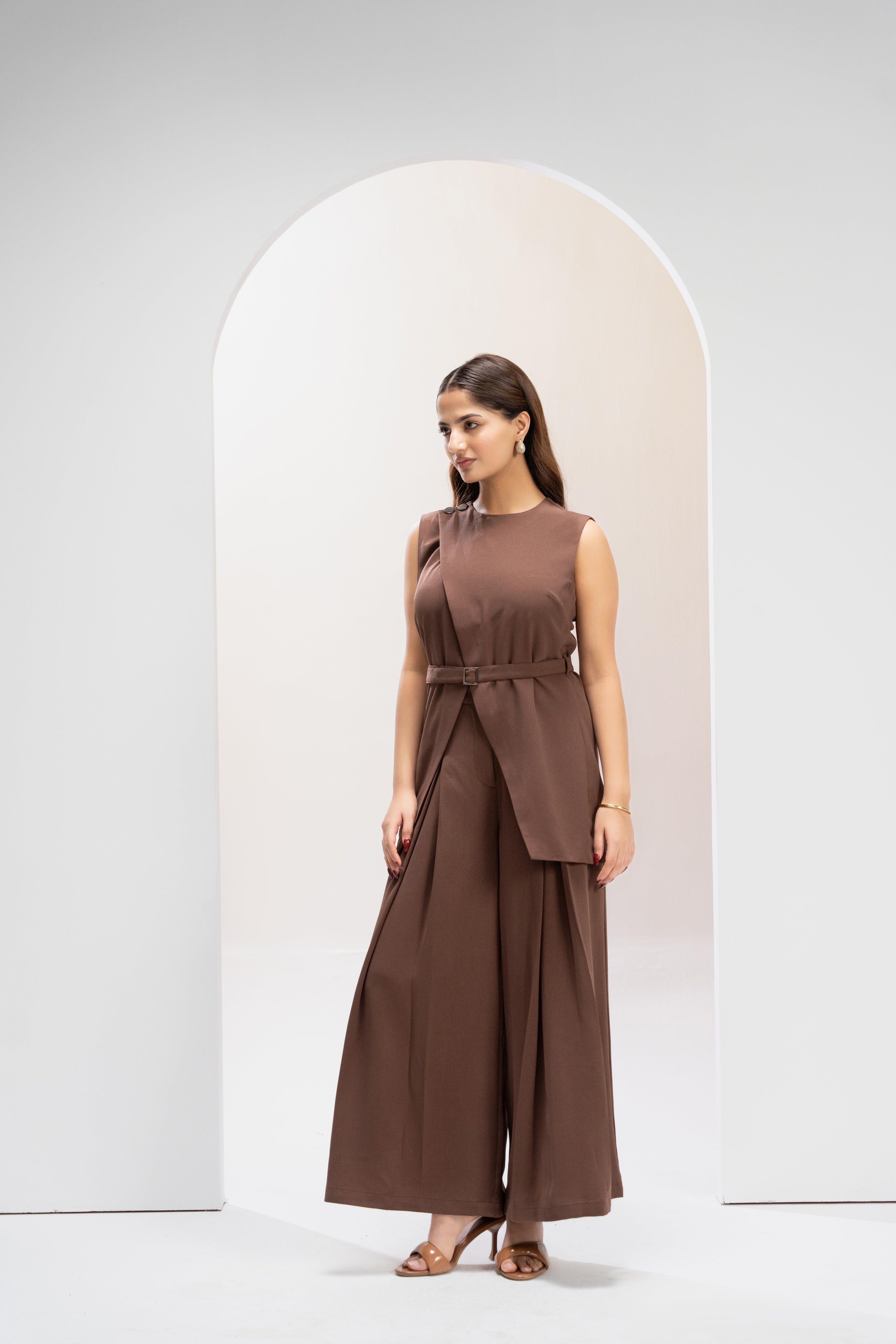 Cocoa Tailored Pant Co ord Set