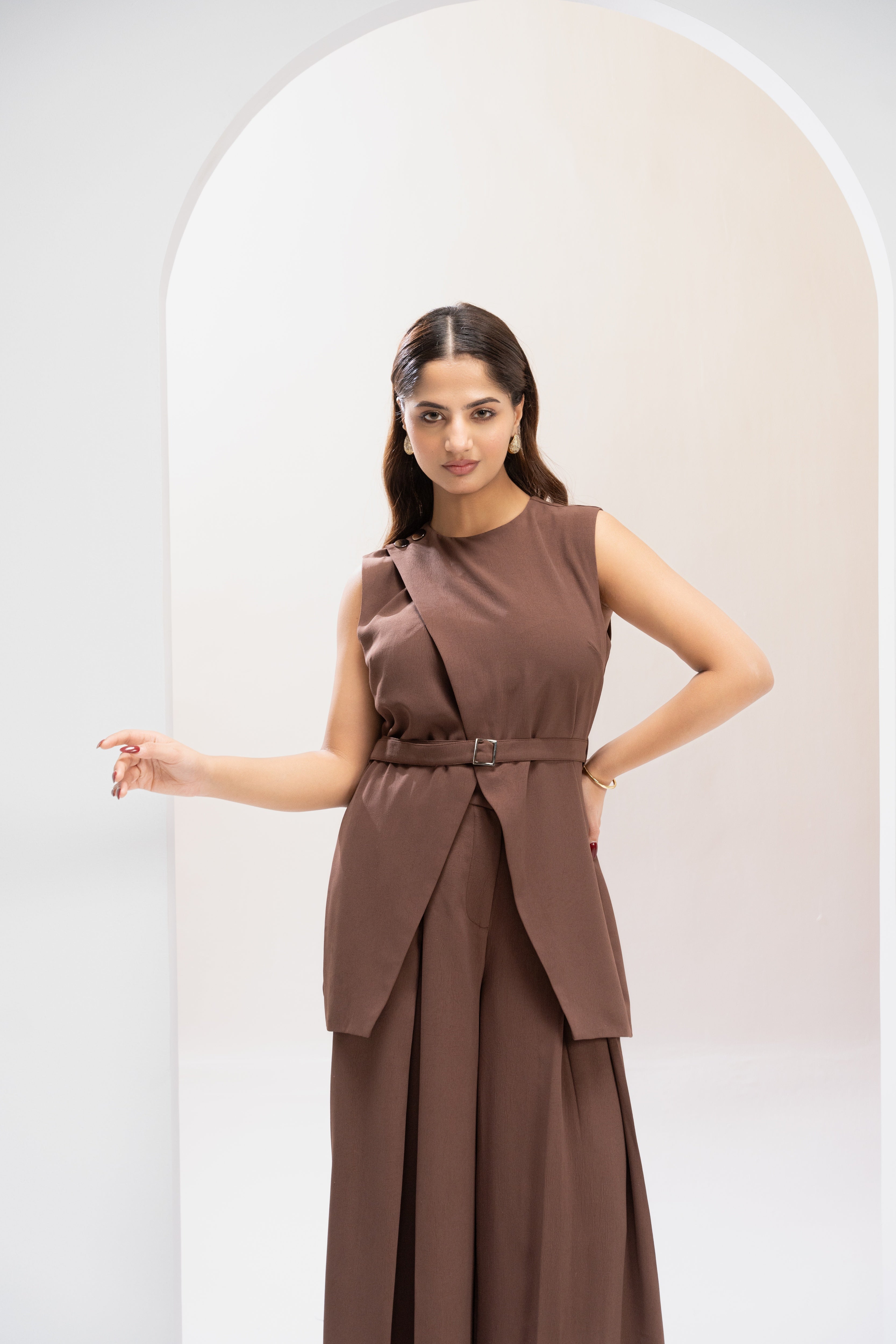 Cocoa Tailored Pant Co ord Set