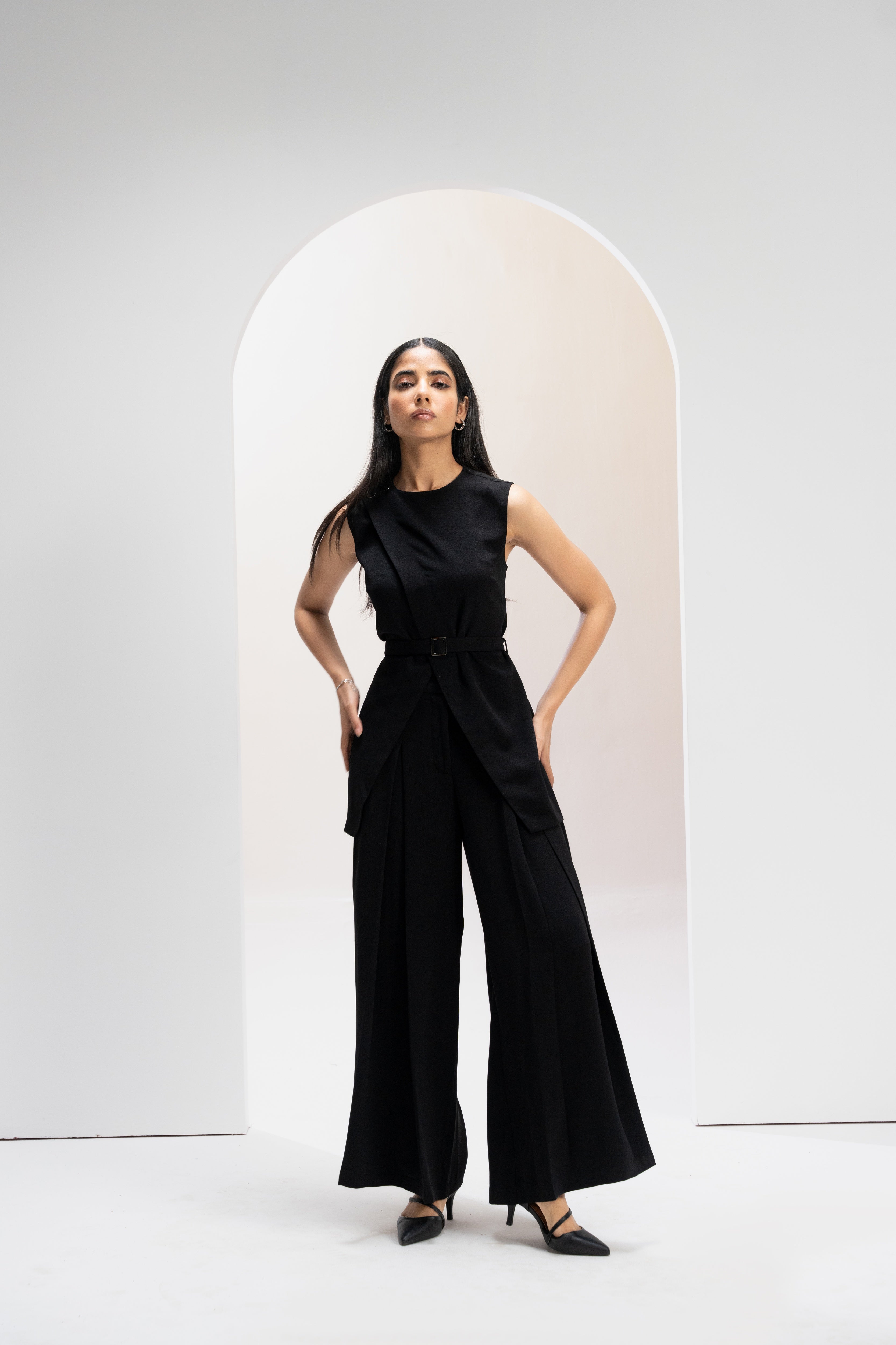 Classic Noir Pant Co ord Set