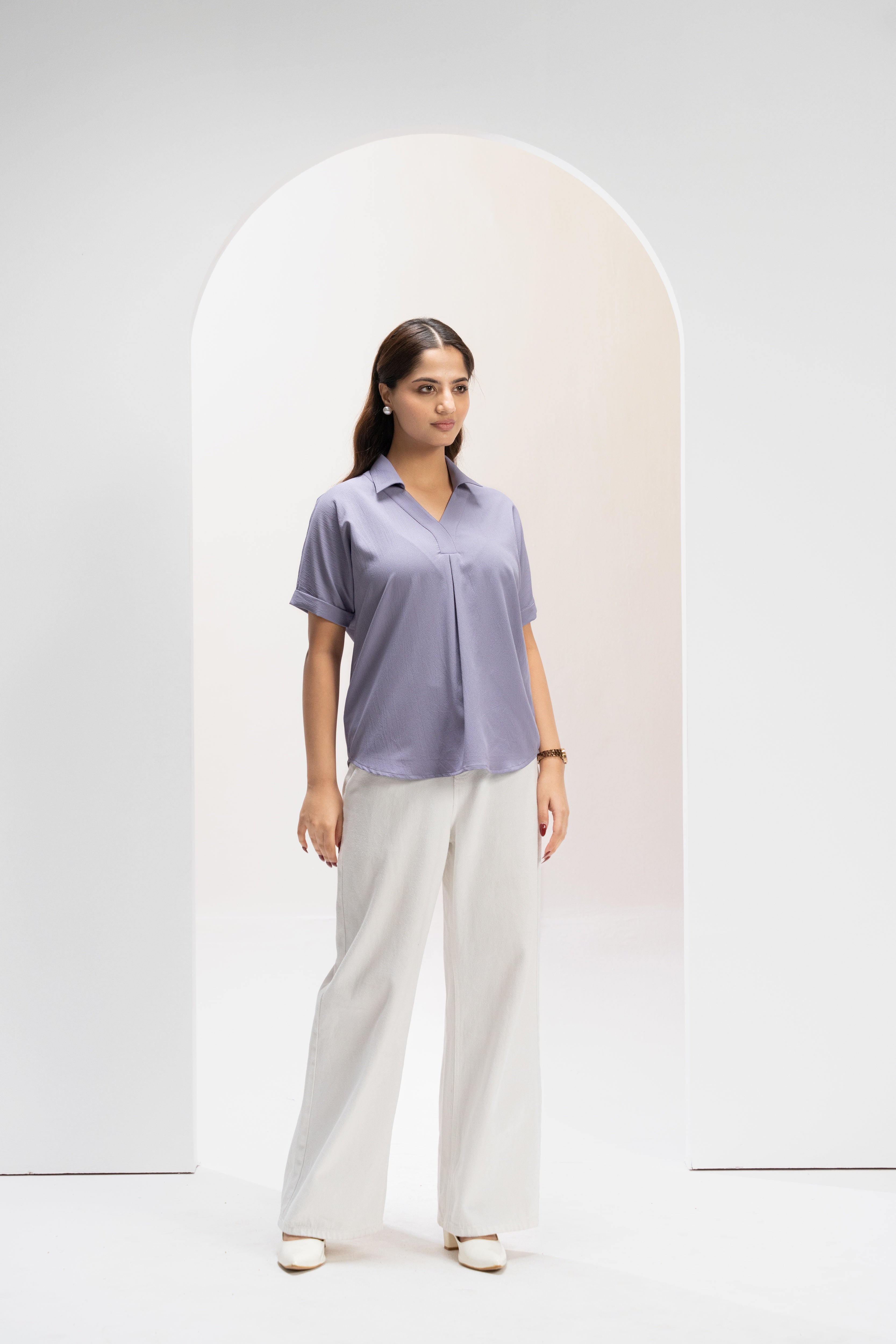 Lilac Muse Shirt
