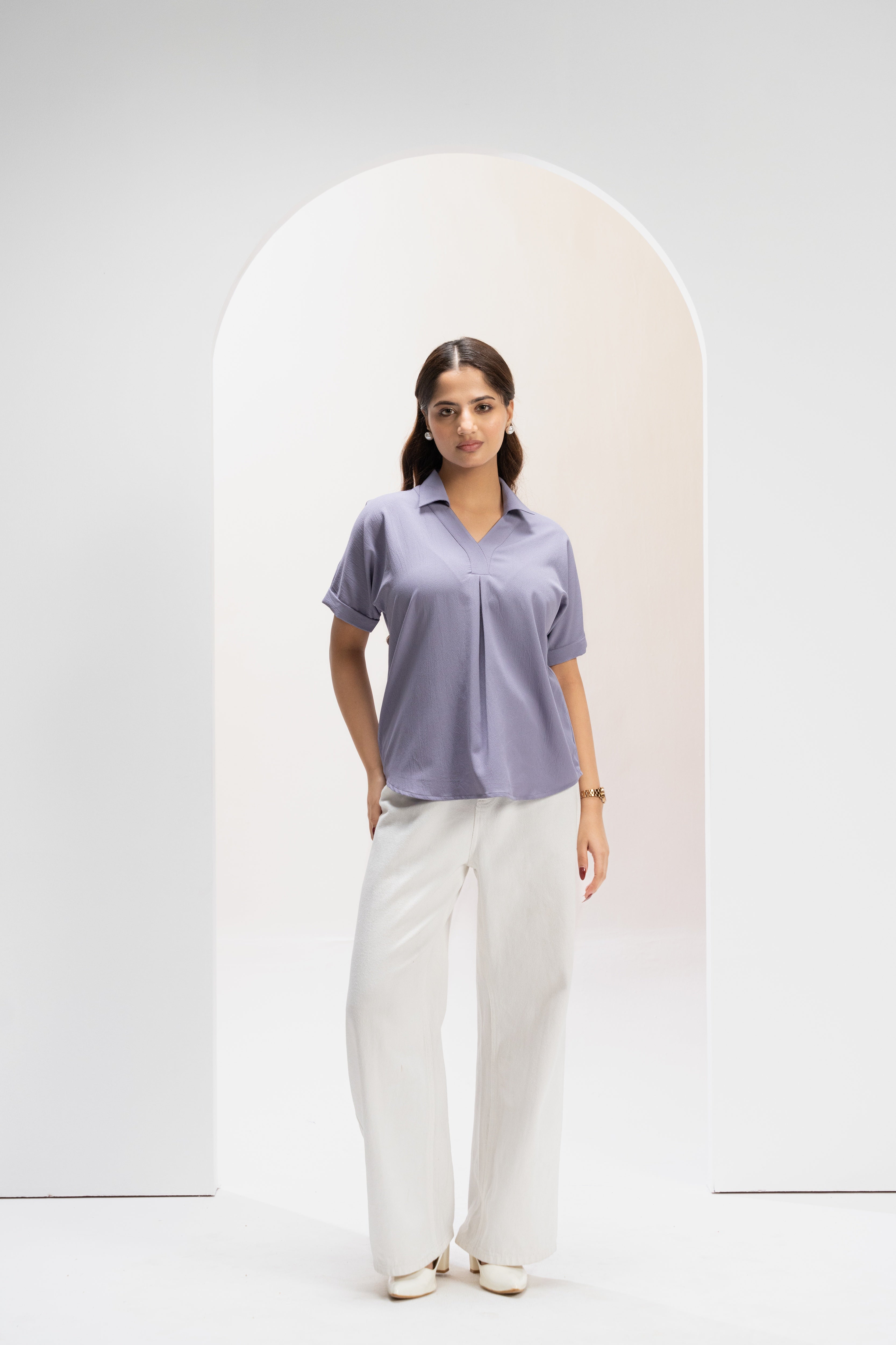 Lilac Muse Shirt