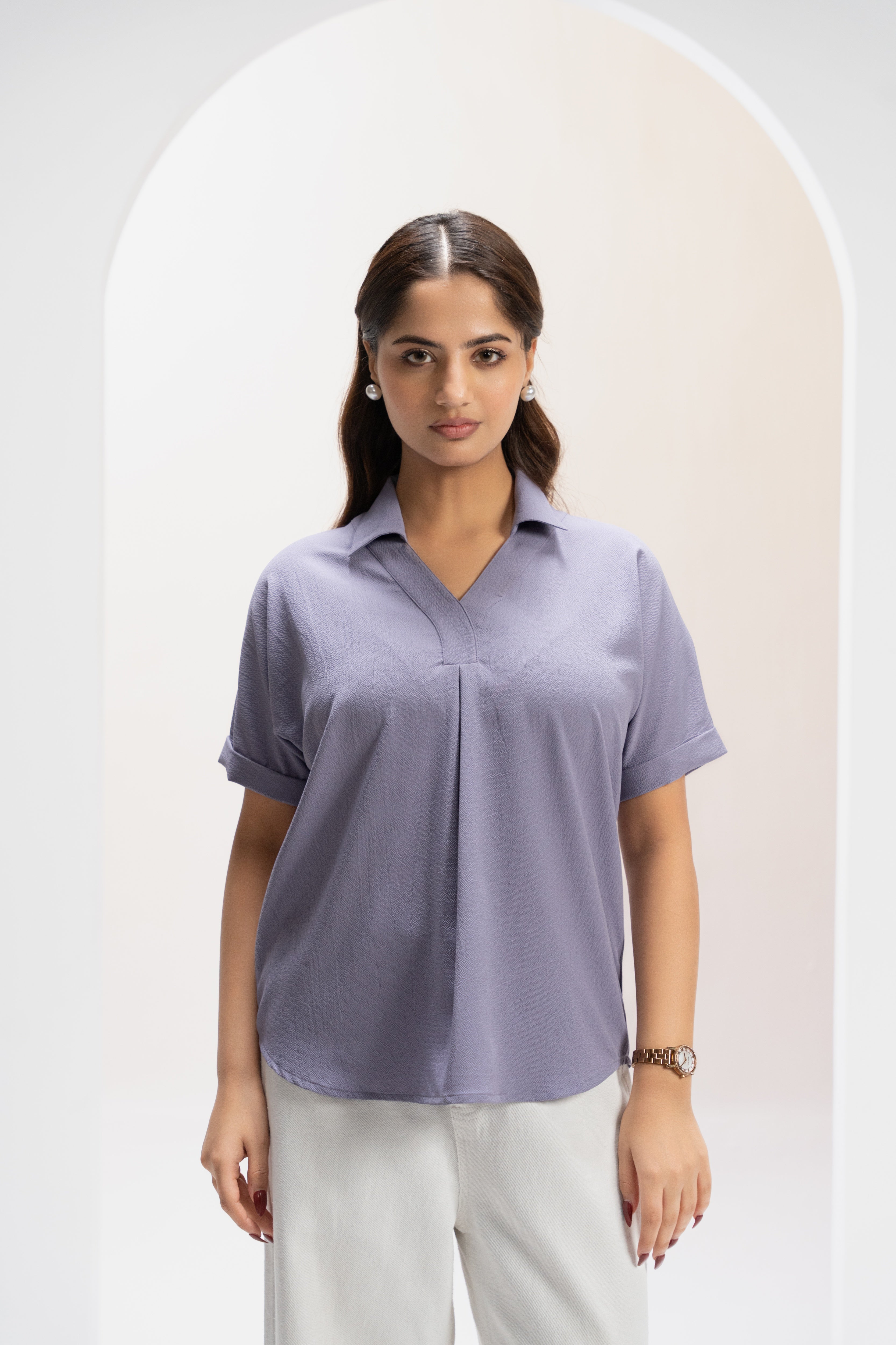Lilac Muse Shirt