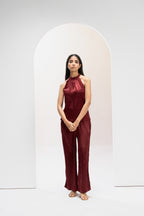 Ruby Jacquard Statement Co ord Set