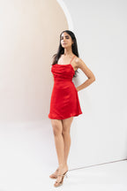 Scarlet Edge Mini Dress